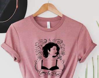Como La Flor, camiseta inspirada en Selena, Selena Quintanilla, camiseta Como La Flor,