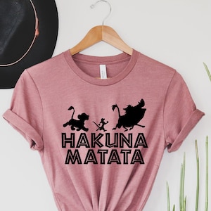 Hakuna Matata Shirt, Disney family shirt, Disney Trip Shirt, Animal Kingdom shirt, Lion king shirt ,Disney Custom Shirt, Disney Shirts