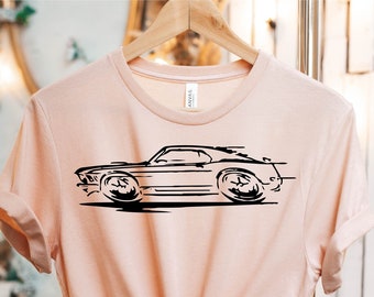 Camisa de coche clásico, camisa de coche vintage, camiseta de coche vintage de 1967, camisa de coche retro de 1967, camisa del día del padre, camisa de coche vintage de 1967