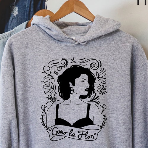 Como La Flor Hoodie Selena Inspired 