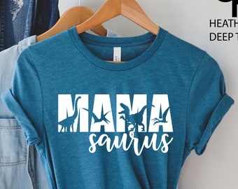 Camisa de mamá Saurus, camisa de Mamasaurus, camisa de mamá de dinosaurio, regalo del día de la madre, regalo para mamá, camisa de mamá, camisa de mamá de dinosaurio, cumpleaños de mamá