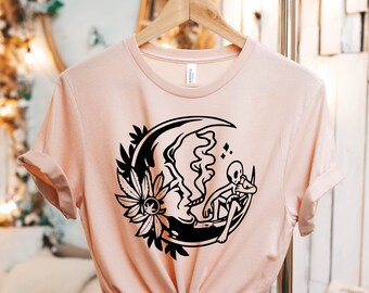 Alien Shirt, Alien Tee, Funny Sarcastic Shirt, Alien Graphic Tee, Funny Women Shirt, Humorous T Shirt, Funny T-Shirt, Creepy Alien Shirt