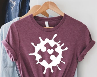 Camisa de concientización sobre el autismo, camisa de autismo de pieza de rompecabezas de corazón, camisa de autismo, camisa de mamá de autismo, camiseta unisex, camiseta de mujer, unisex tri-blend