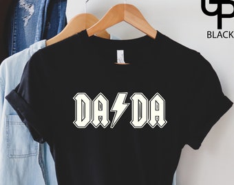 ACDC Dada Shirt,  Gift For Dad, Rocker Dada Shirts, ACDC T-shirts, Dad Shirts, Father's Day Gift Shirt,