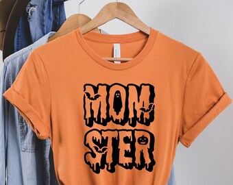 Momster Shirt, Mom Halloween Shirt, Funny Mom Shirt, Funny Halloween Shirt, Momster shirt, Mom Shirt, Halloween Shirt, Spooky Vibes