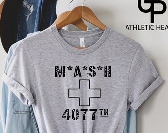 MASH 4077th Shirt, Vintage Shirt, M*A*S*H Classic American TV Series Shirt, Army Hospital Tee, Korean War, Adult Unisex & Kids Sizes Shirts
