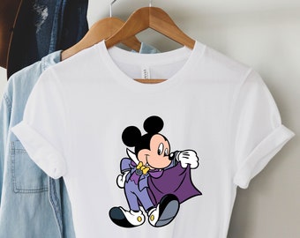 Mickey's Not So Scary Halloween Party, Cute Vintage Mickey Vampire, Disney Group Shirts, Halloween Costume, Trick or Treat