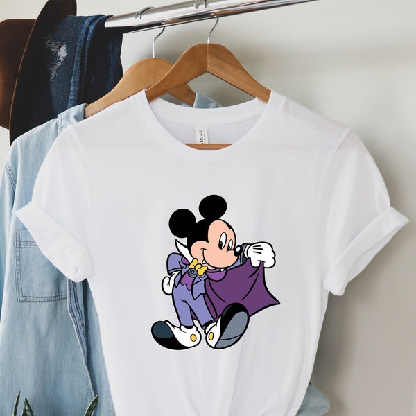Mickey's Not So Scary Halloween Party, Cute Vintage Mickey Vampire, Disney Group Shirts, Halloween Costume, Trick or Treat