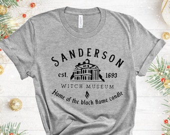 Sanderson Witch Shirt, Sanderson Shirt, Funny Halloween Shirt, Sanderson Sisters,Sanderson Museum,Halloween Witches,Fall Tshirt