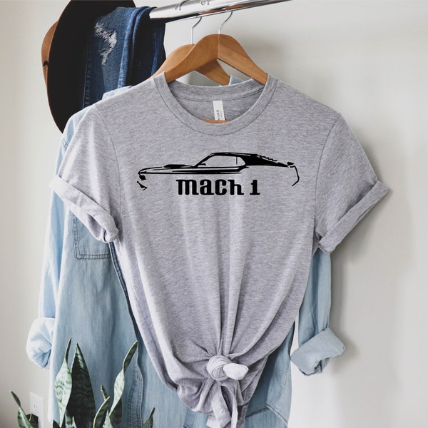 Classic Car Shirt, Vintage Car Shirt, Vintage 1967 Car T-shirt, 1967 Retro Car Shirt, Fathers Day Shirt, 1967 Vintage Car Shirt, Mach 1 Tee