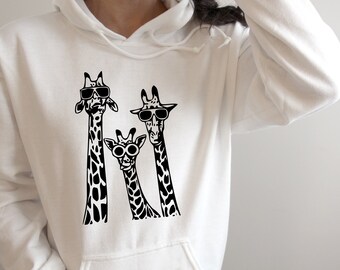 giraffe hoodie with ears