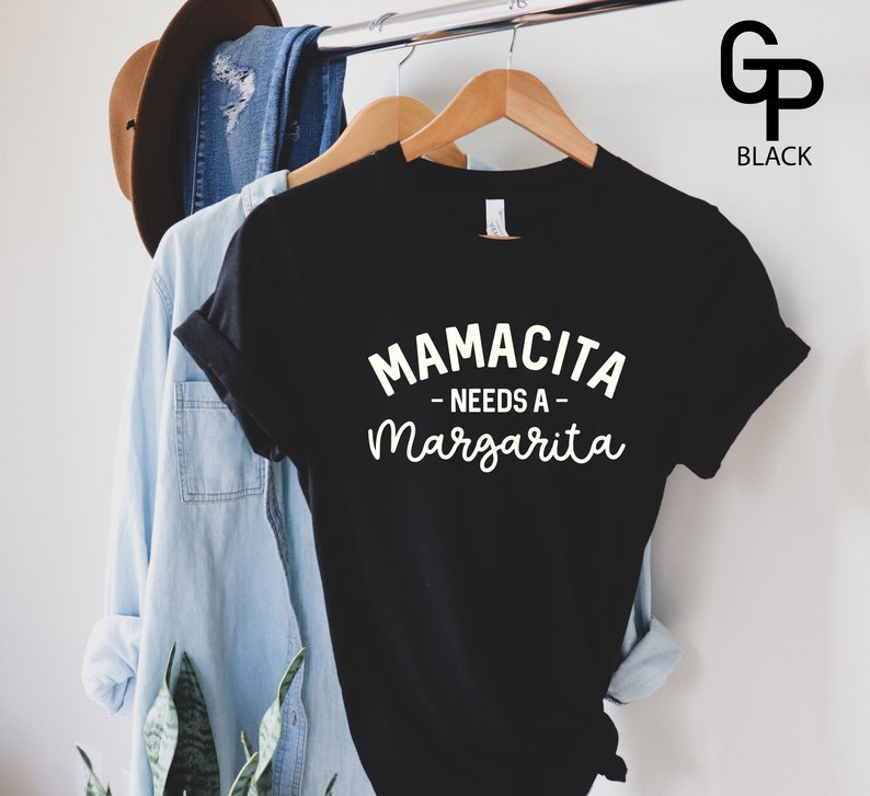 Mamacita necesita una camisa de margarita, camisa de mamacita, camisa de mamá divertida, regalo de baby shower, camisa de mamá, camisa del día de la madre, camisetas de mamá de moda imagen 4