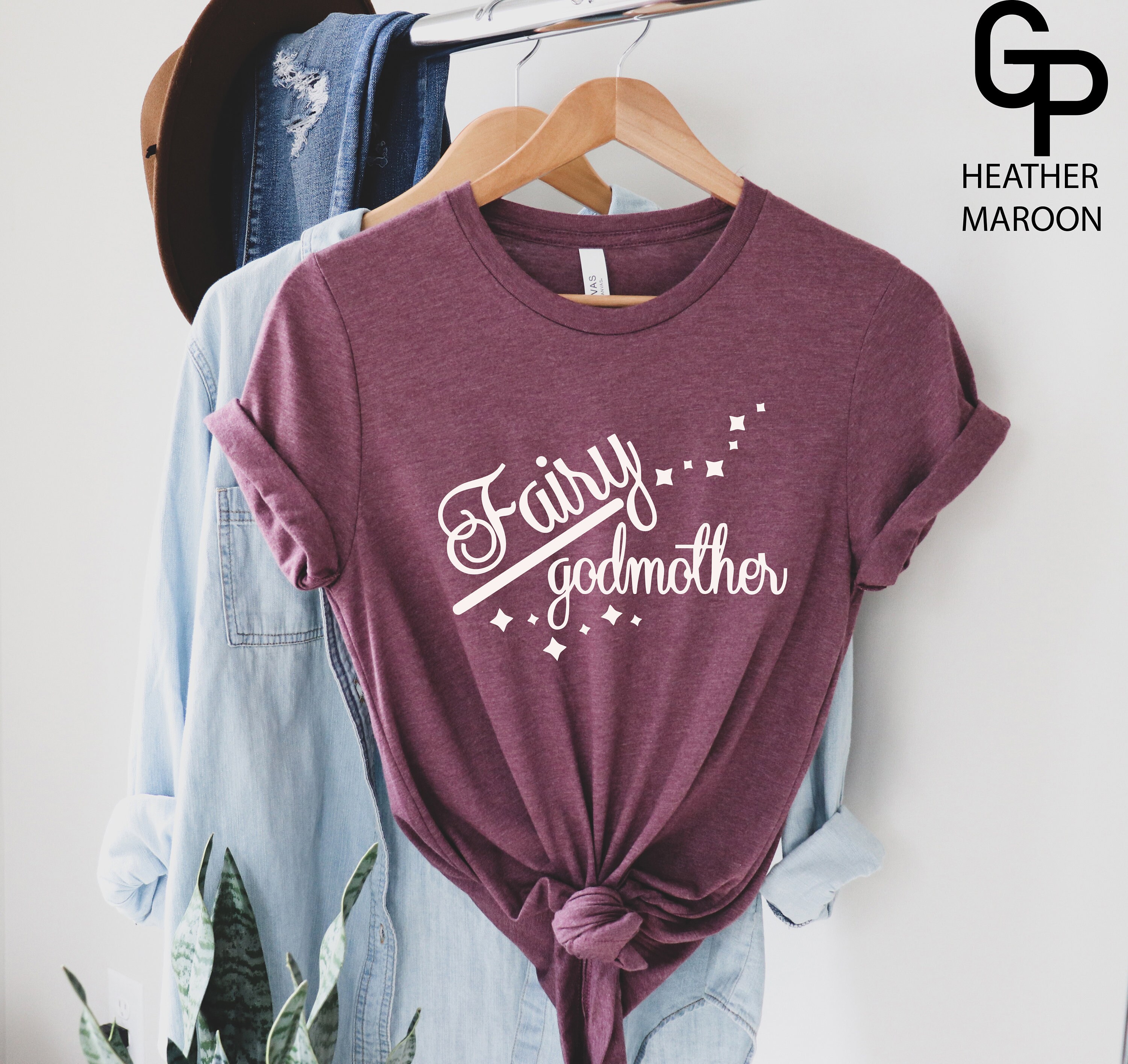 Fairy Godmother Shirt Godmother Gift Godmother Tshirt Etsy