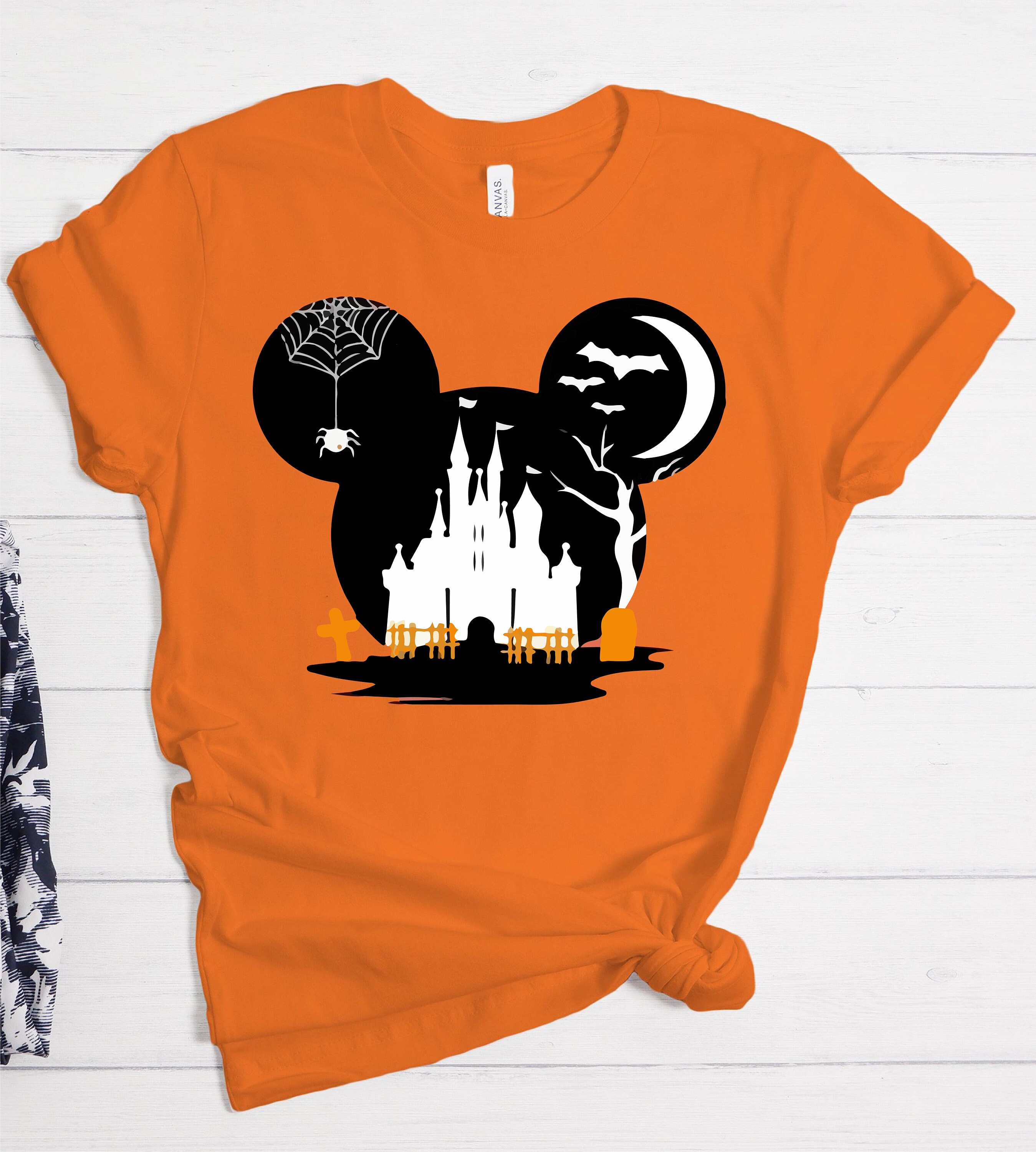 Disney Halloween Shirt Halloween Tshirt Mickey Halloween Etsy