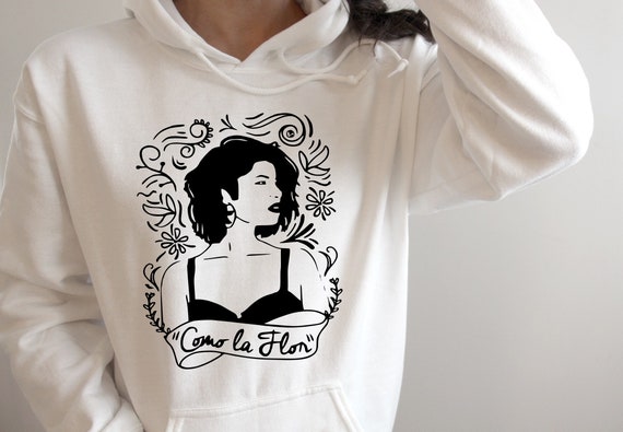 Como La Flor Hoodie Selena Inspired 