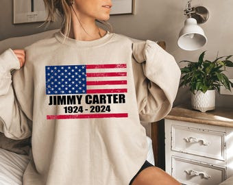 Sudadera Jimmy Carter, camiseta Jimmy Carter RIP, sudadera con capucha Jimmy Carter, Jimmy Carter 2024, sudadera Jimmy Carter Memorial RIP, sudadera,