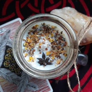 House Warming Intention Soy Spell Ritual Jar Candle