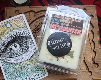 Dragons Blessing Intention Soy Spell Herbal Wax Melts