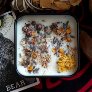 New Beginnings Ritual Soy Intention Spell Candle