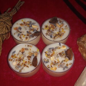House Warming Ritual Soy Intention Spell Tea Light Candles