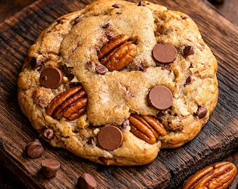 Bourbon Pecan Chocolate Chip Cookie – Buttery Southern Gourmet Treat