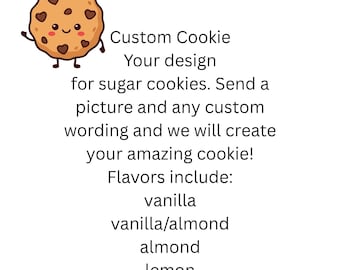 Handgjorda sockerkakor – Unika designer, ätbar konst för evenemang