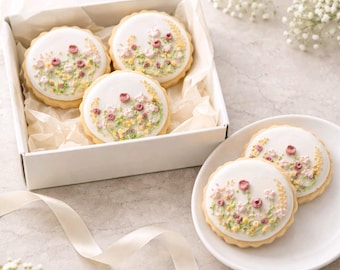 Spring Mix- Iced Lemon Bouquet Sugar Cookie