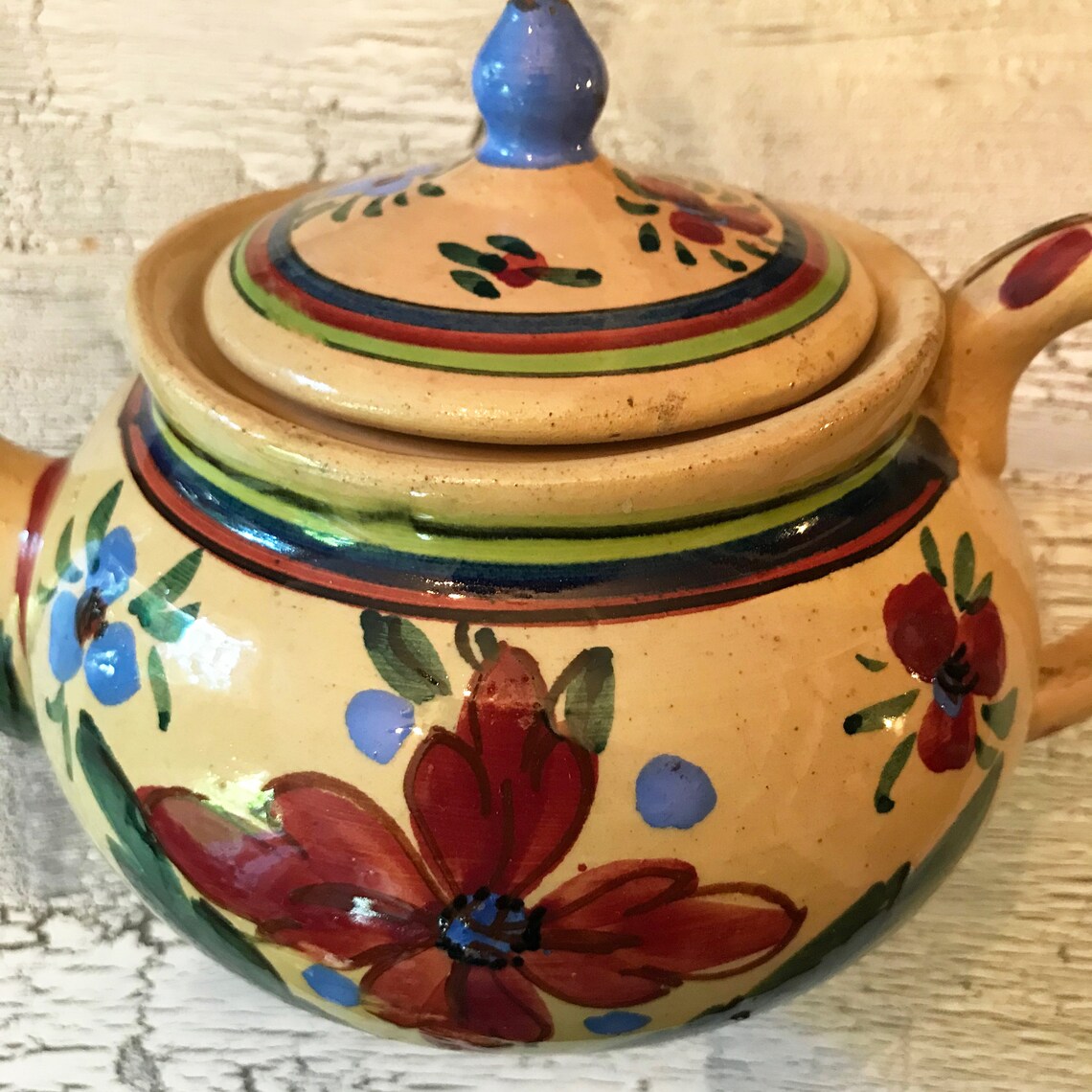 Vintage Teapot Spain Etsy