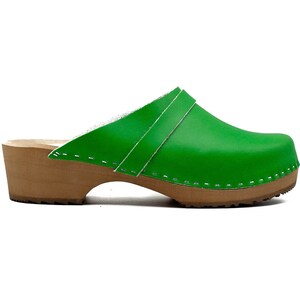 Lime Green Clogs Etsy UK