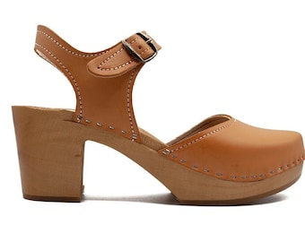 Vegan Clogs, Clogs, Sandals, Vegan leather, Honey Vegan Clogs, Swedish Clogs, Clogs for women, Clogs Shoes, High Heel Heel, mother&#39;s Day