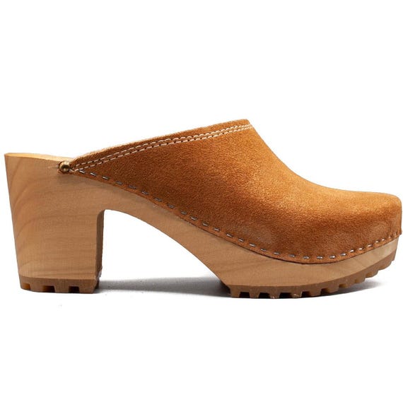 Durable Clogs Shoes Clog for Women, Comfortable Summer Sandals, Breathable Soft Leather