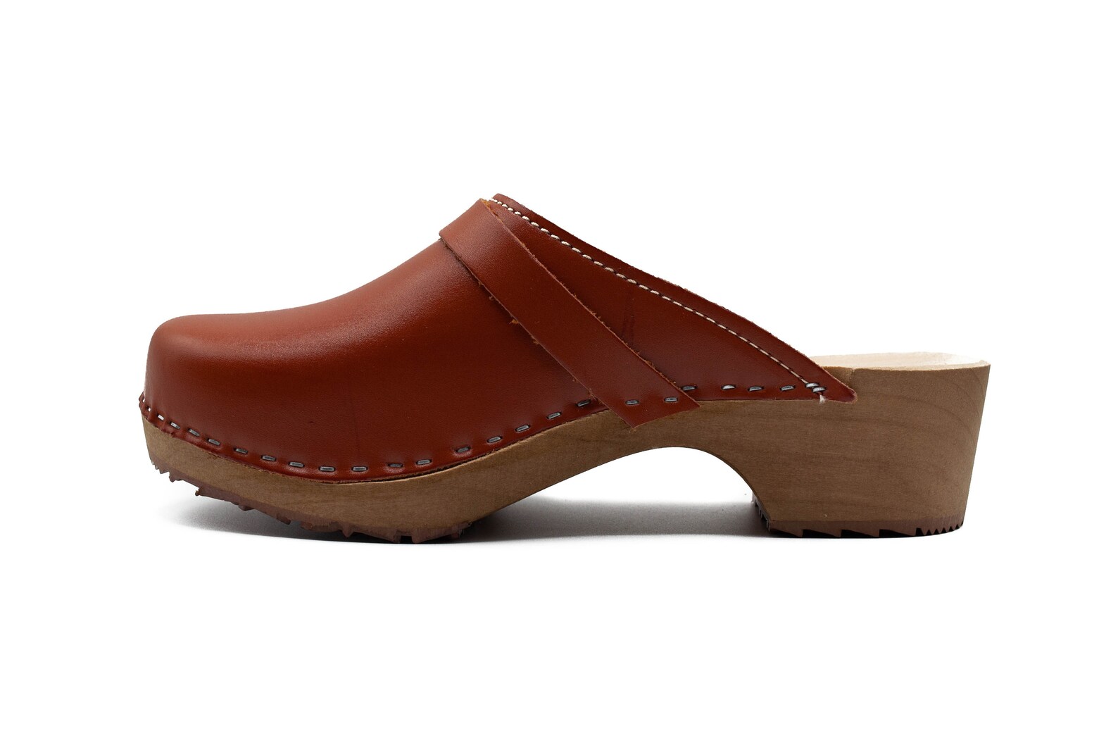 Vegan Clogs Handmade Clogs Vegan Leather Brown Vegan Clogs Etsy