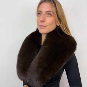 Fur Collar Sweater - Etsy