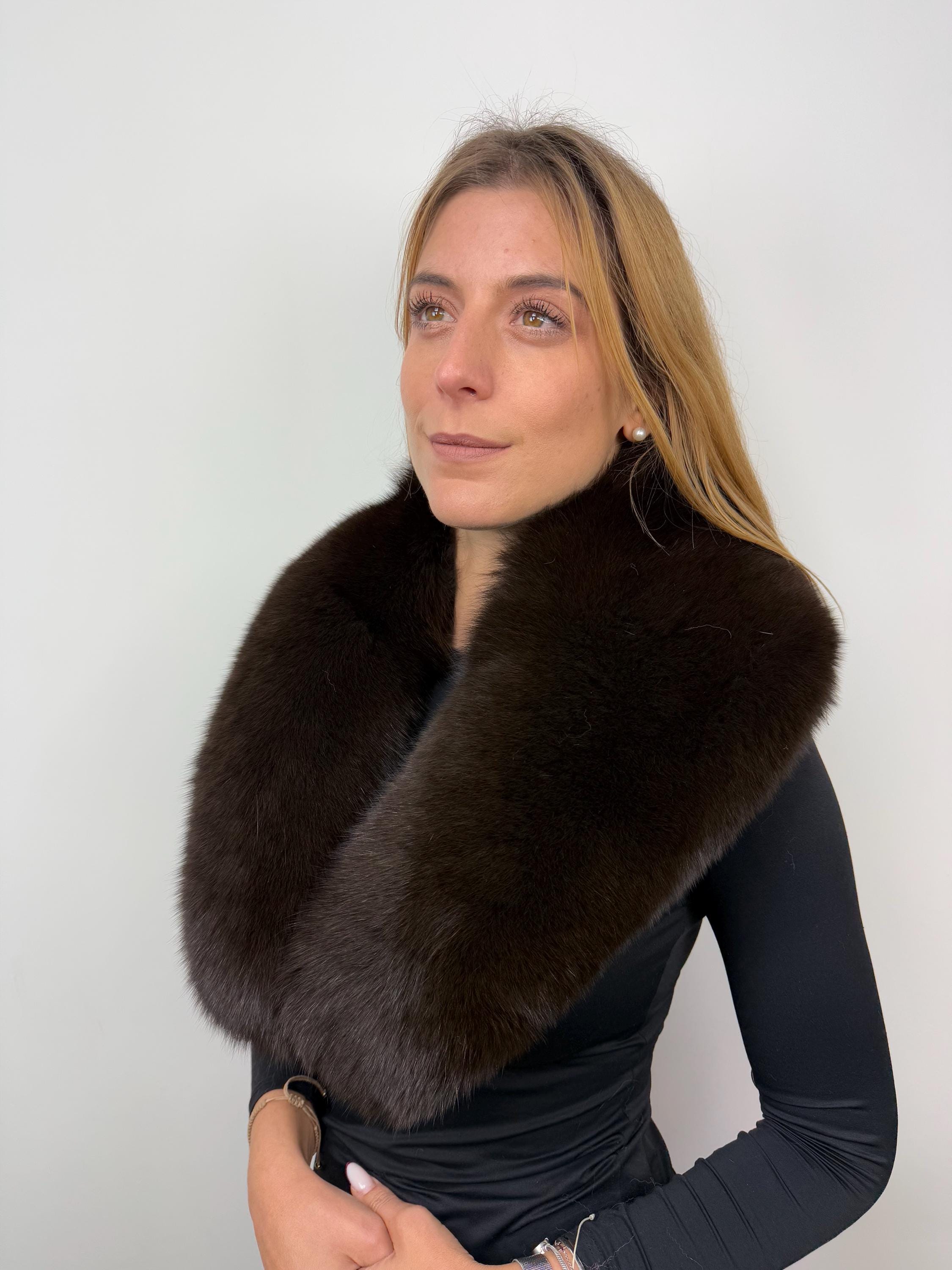 Fox Fur Stole - Etsy Fox Fur Stole - Etsy