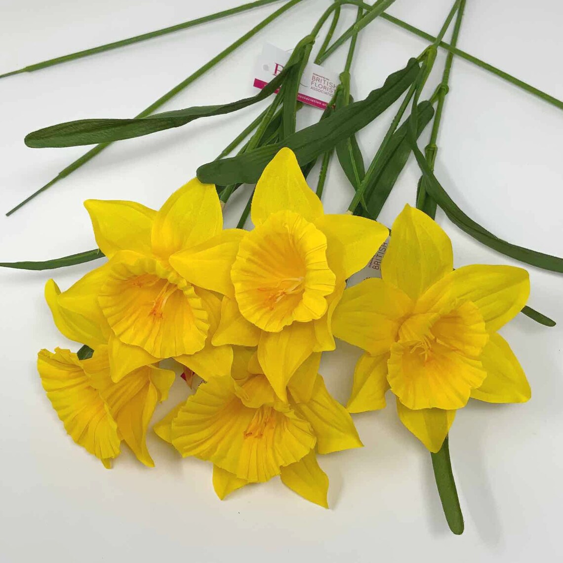 Artificial Daffodils 5 Stems BFA Endorsed Quality Product Etsy