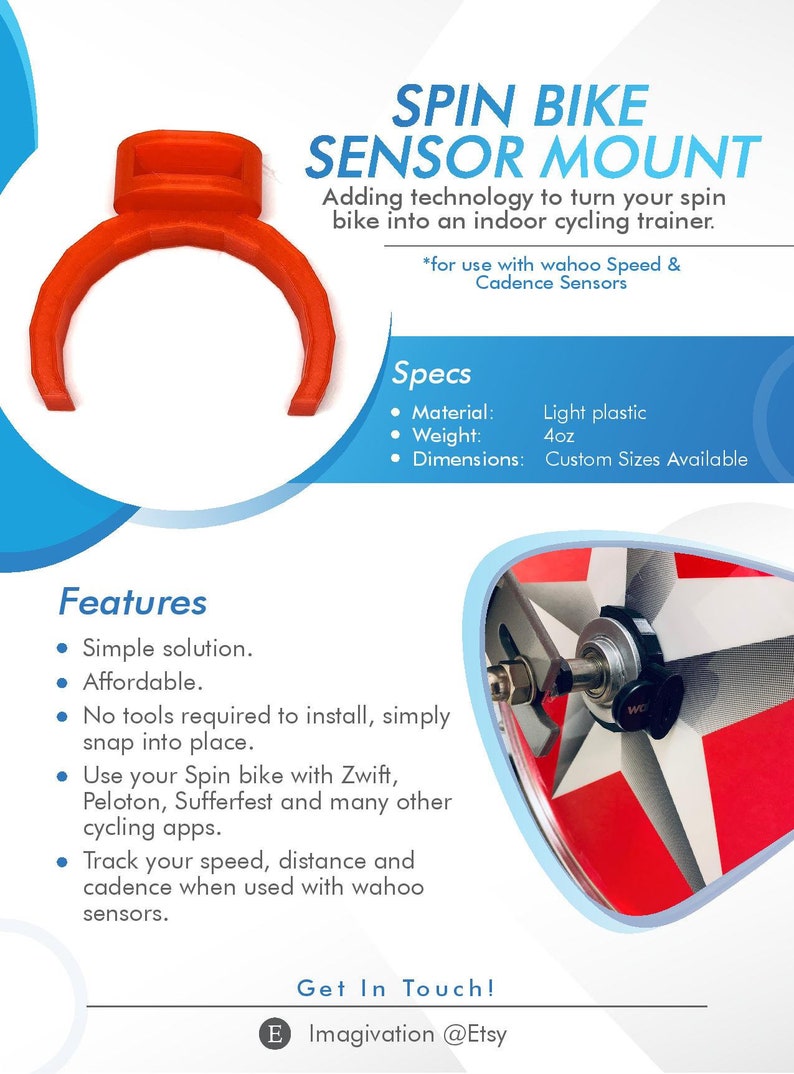 speed sensor for spin bike