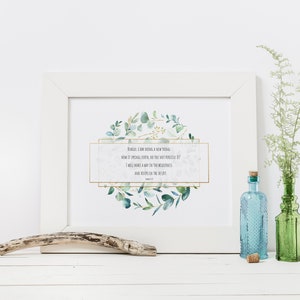 Isaiah 43:19 digital download; instant printable artwork