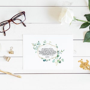 Isaiah 43:1-2 digital download; instant printable artwork