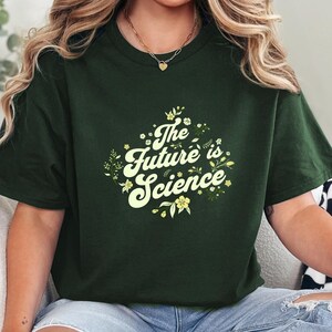 Die Zukunft ist Wissenschaft T-Shirt | Wissenschaft Lehrer Shirt | High School Lehrer Geschenke | Lehrer Weihnachtsgeschenke | Lehrer Wertschätzung