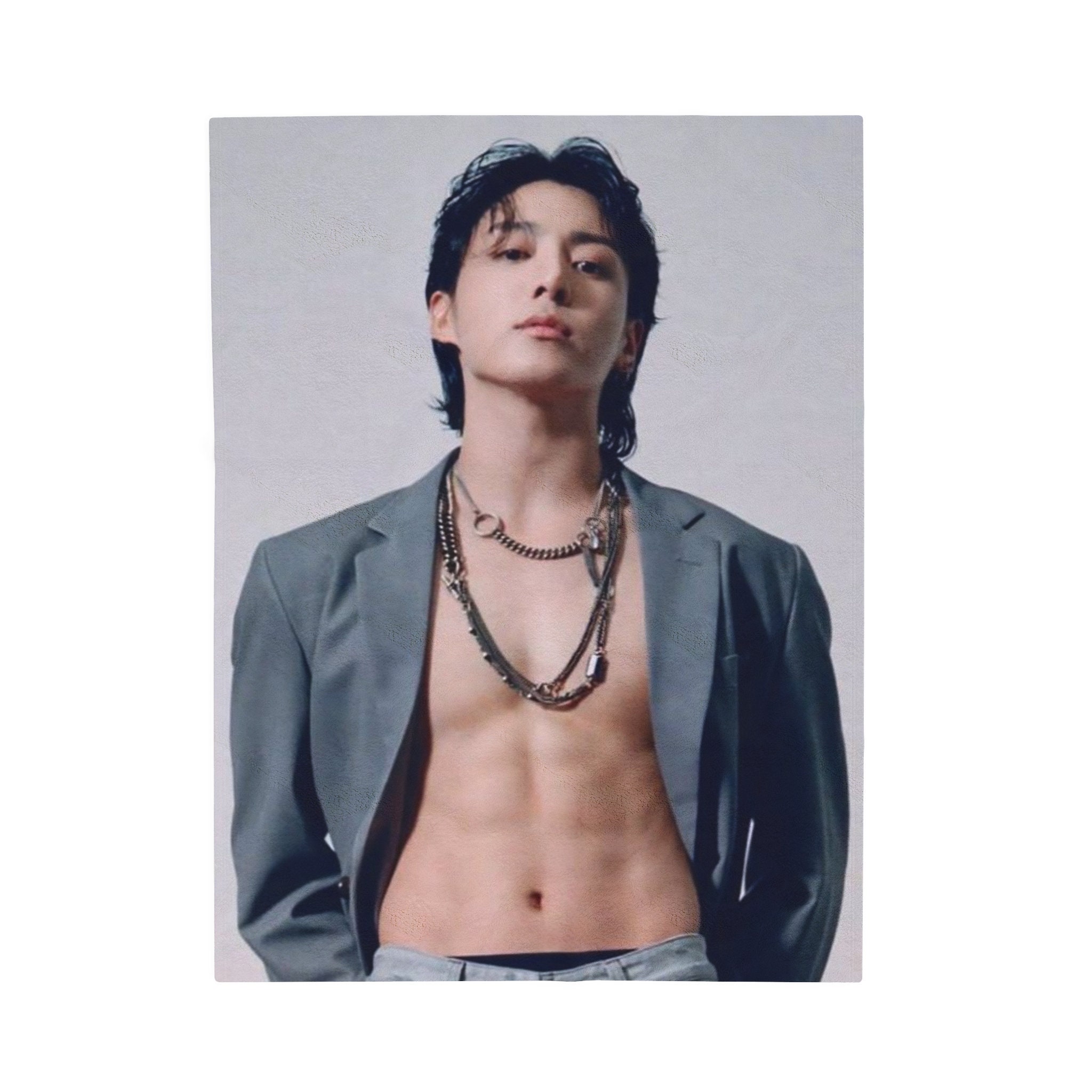 Jungkook Blanket Cozy BTS Plush Blanket Gift for KPOP Fan - Etsy