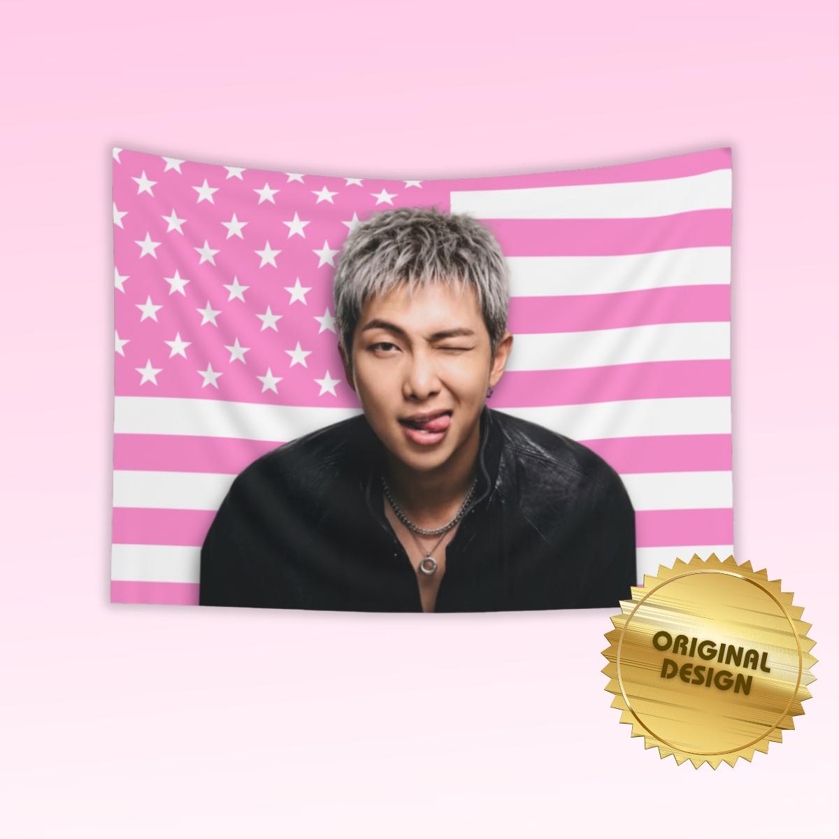 Bts Rm Flag - Etsy