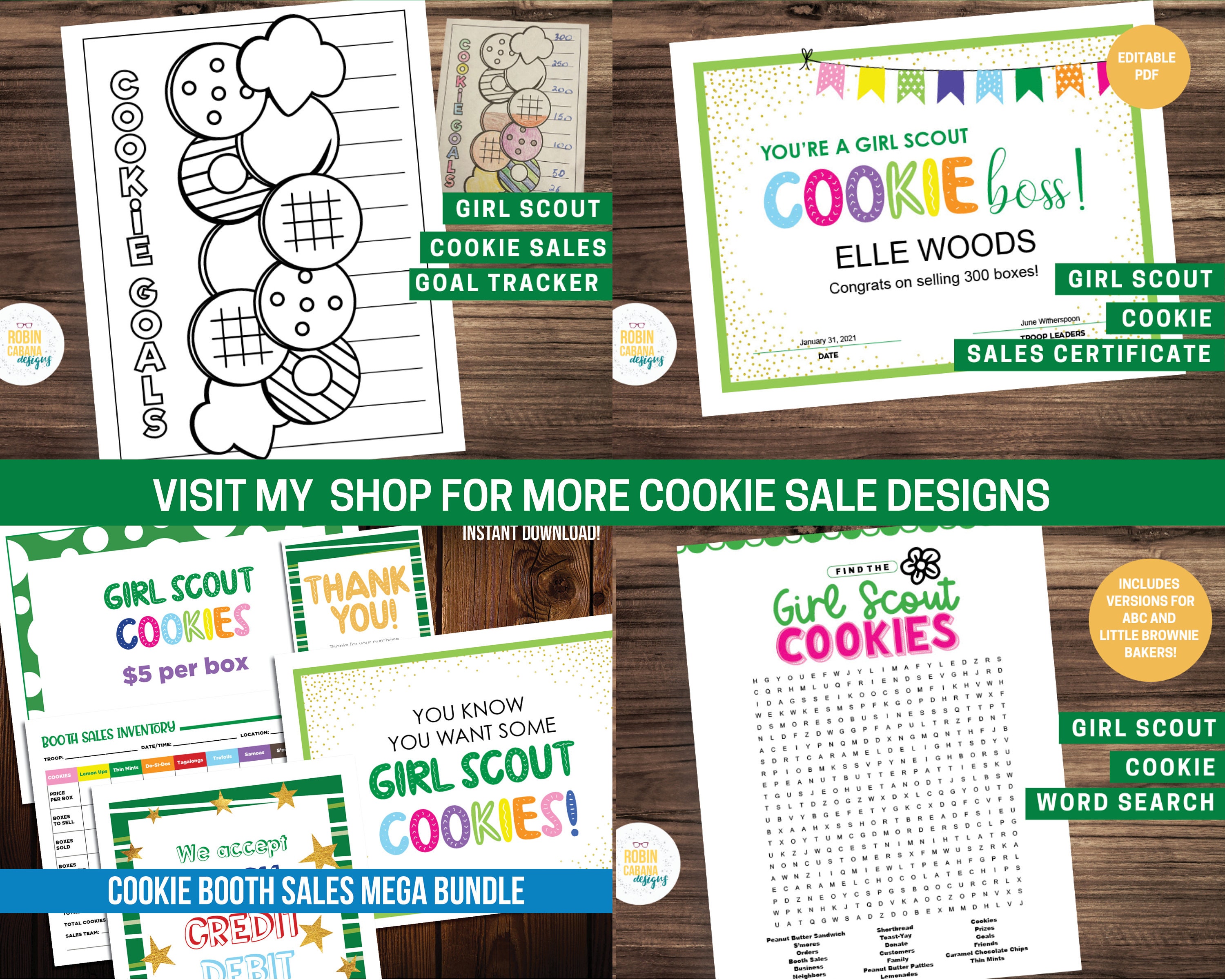 Girl Scout Promise and Law Printables - Etsy