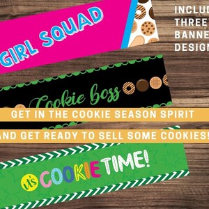 Girl Scout Cookie Banners for Google Classroom - Etsy
