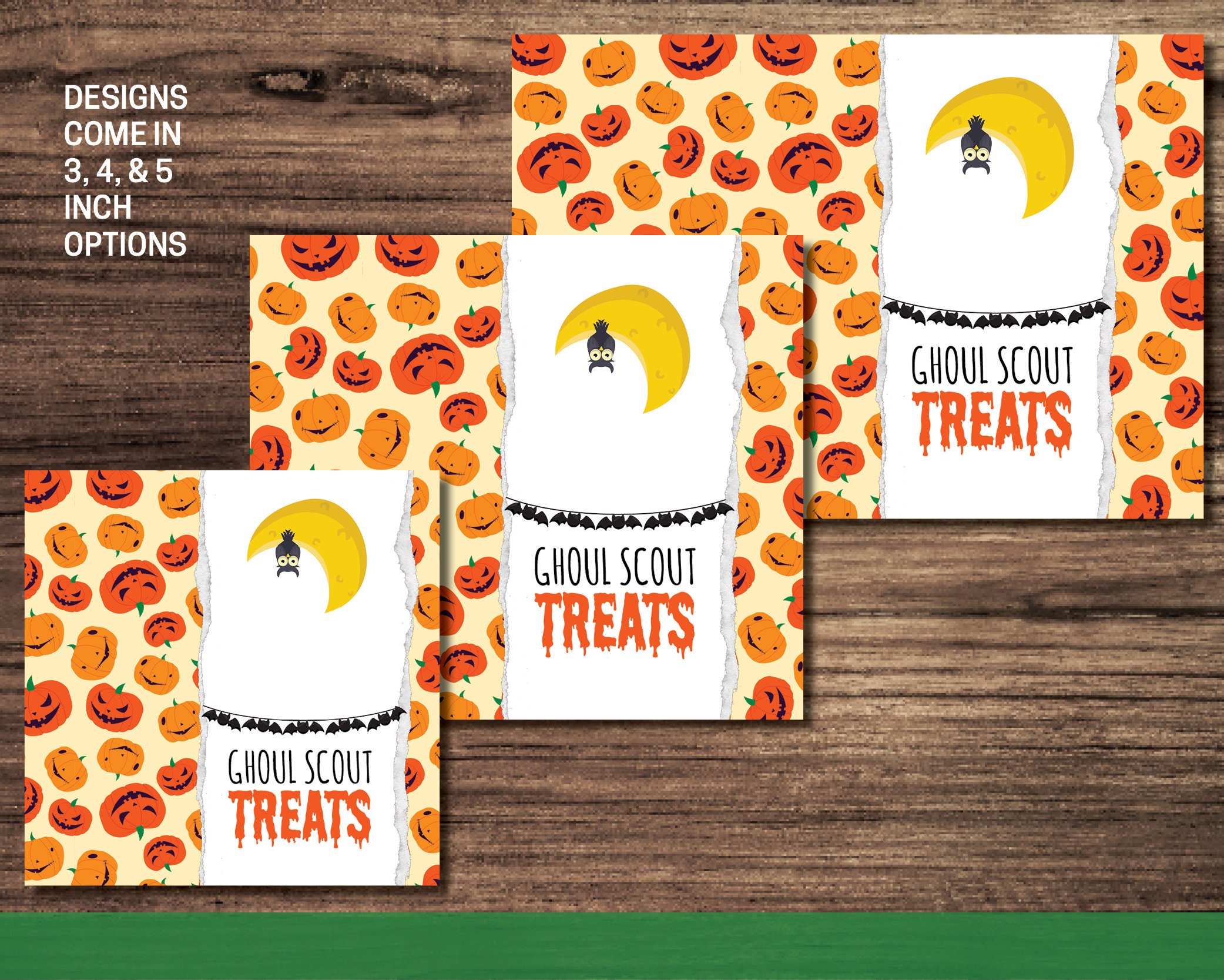 Girl Scout Halloween Treat Bag Toppers Printables - Etsy