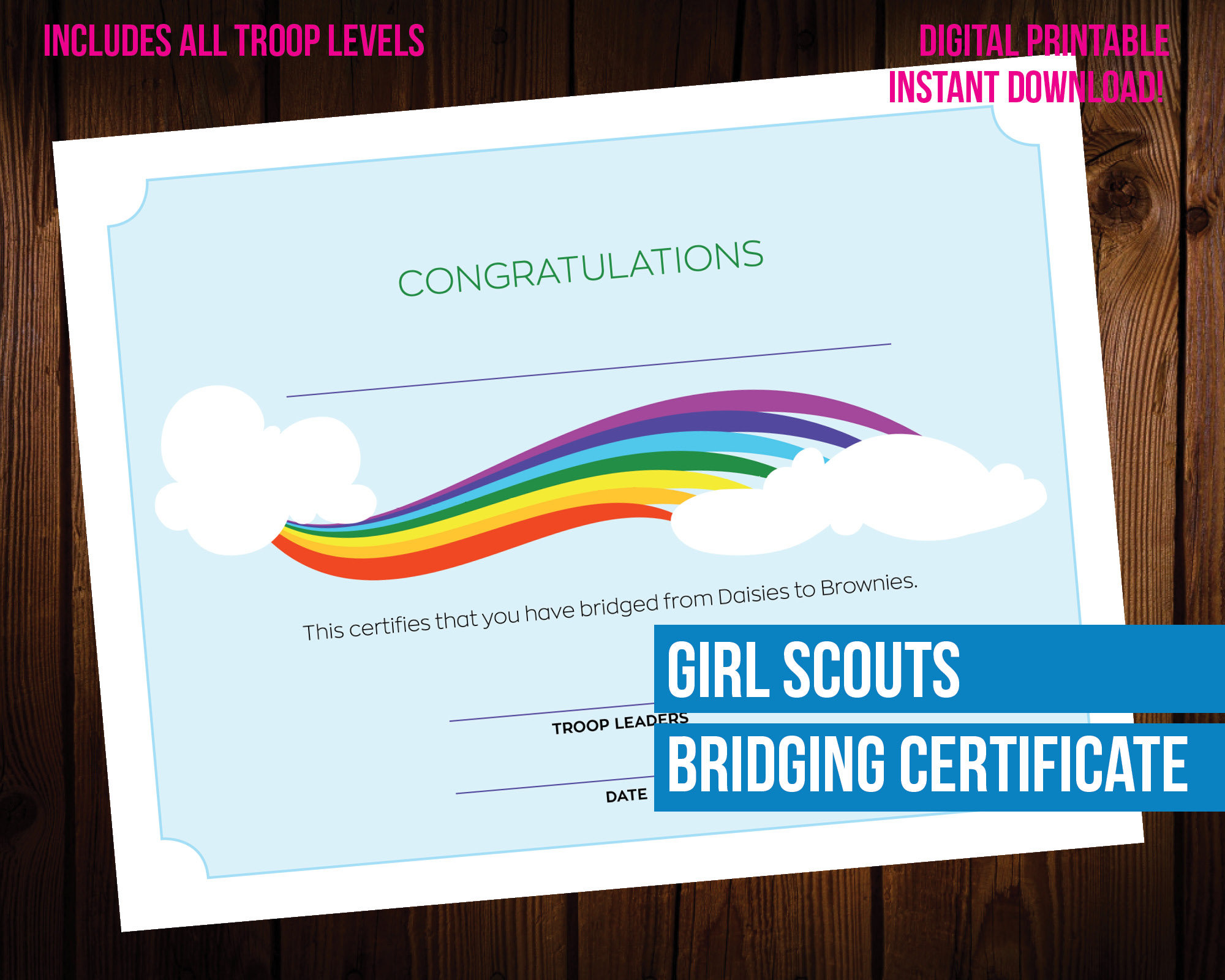 girl-scout-bridging-certificate-printable-etsy