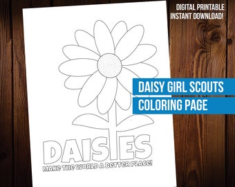 Girl Scout Daisy - Etsy