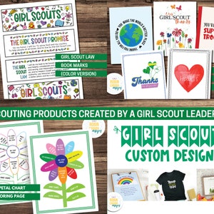 Girl Scout Promise and Law Printables - Etsy