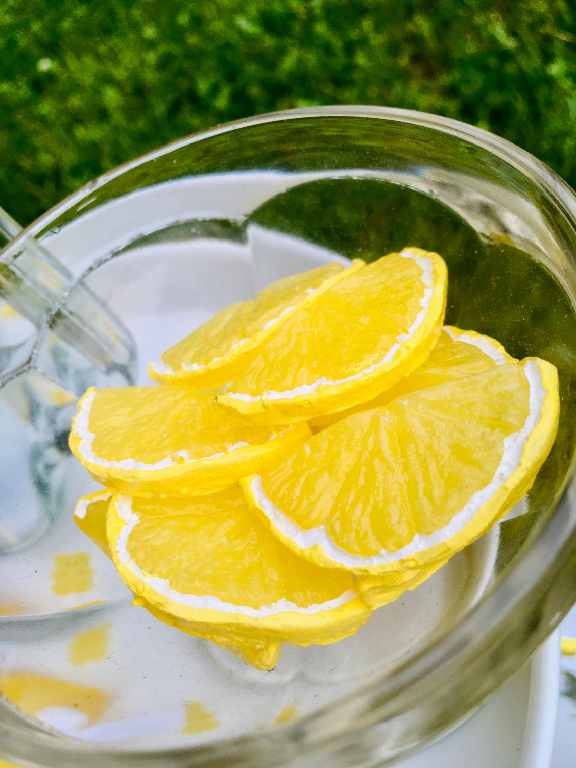 Fake Lemons realistic lemons lemon decor plastic lemons Etsy