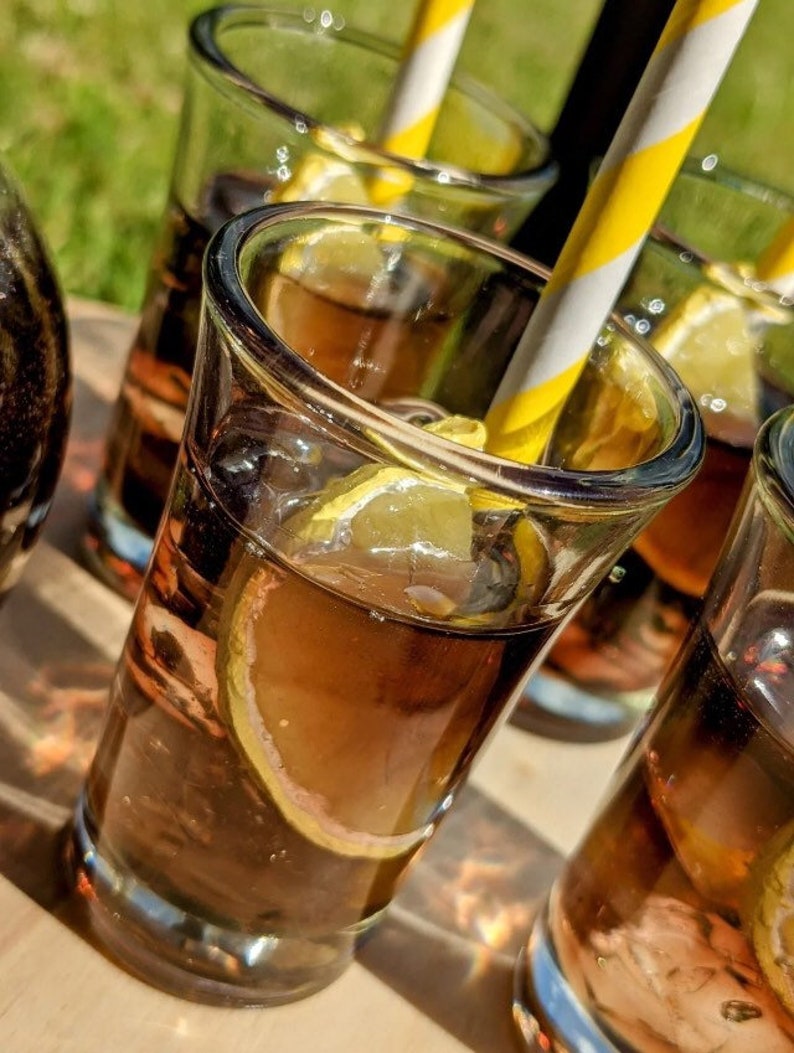 Fake Iced Tea Pitcher and Glasses Faux Iced Tea Lemon Decor Etsy