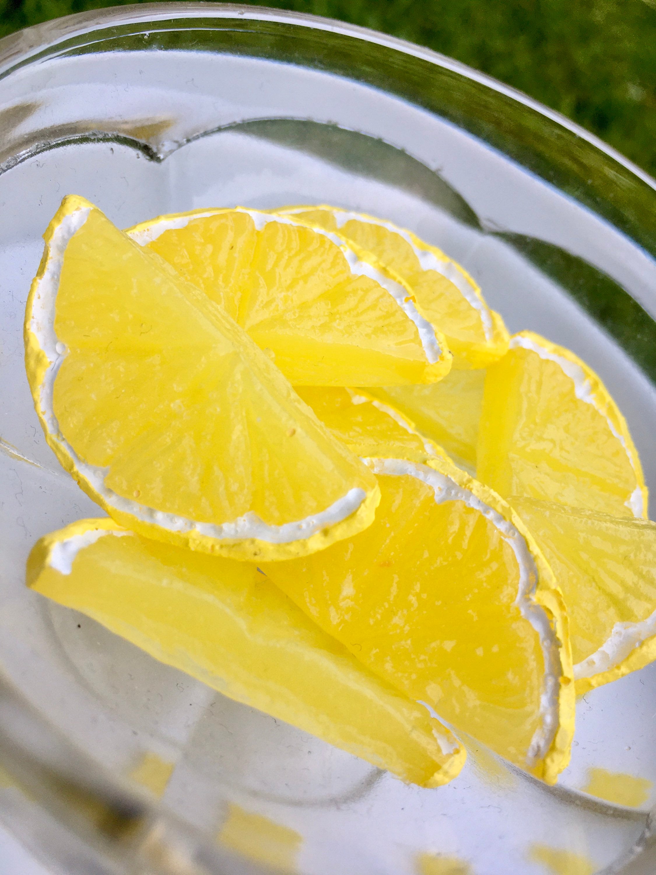 Fake Lemons realistic lemons lemon decor plastic lemons Etsy